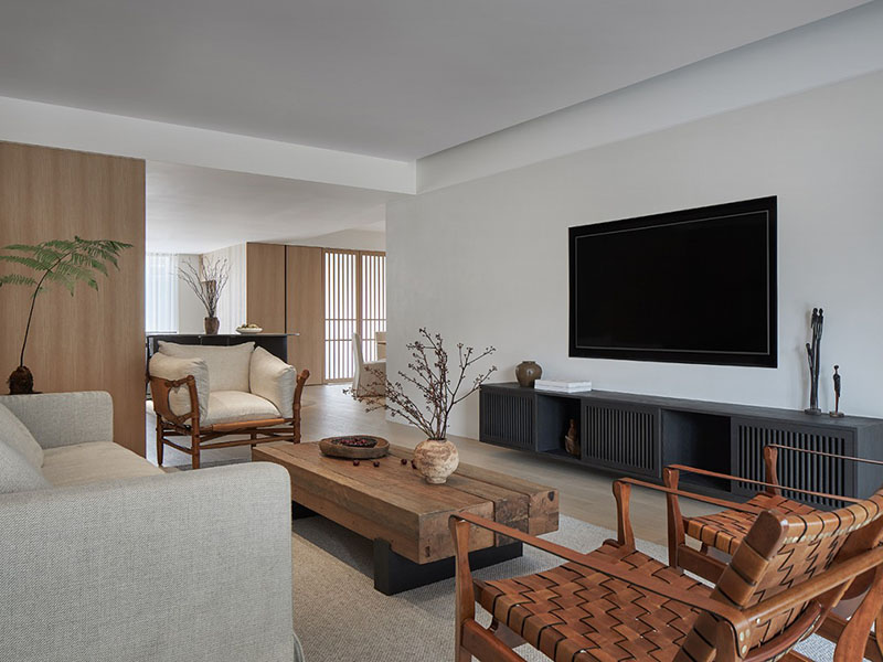 121㎡墻面刷新 成都合能鉑悅府小區 三居室簡約風格2萬預算足以