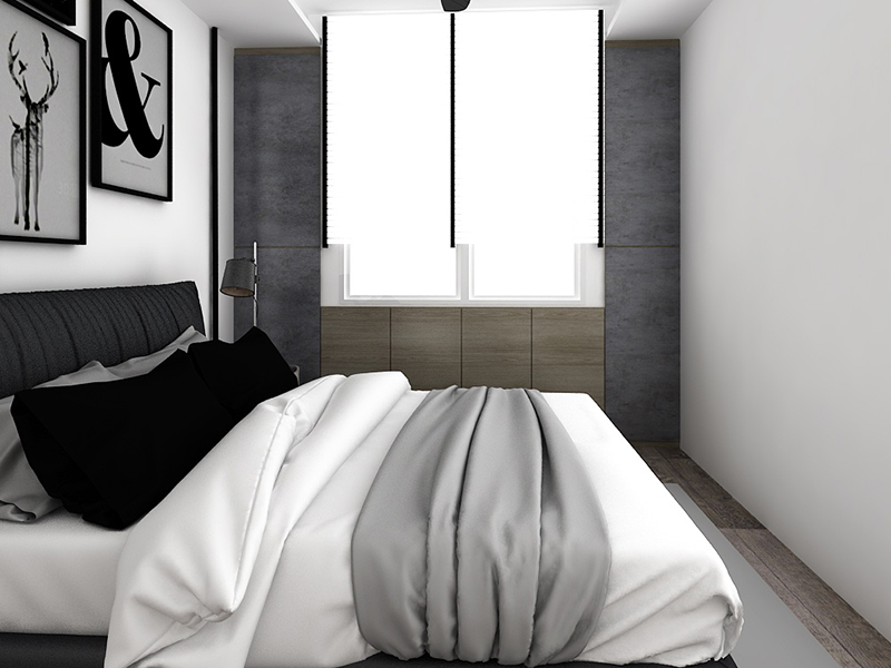 133㎡四居室局部裝修 時尚北歐風 北京棠頌璟廬小區設計案例