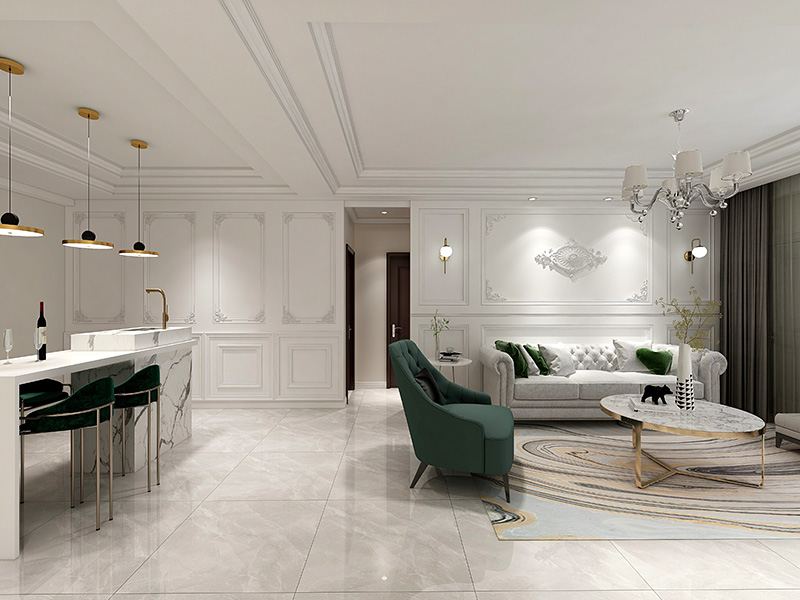 廈門五緣灣別墅輕奢風格 187㎡躍層小別墅裝修全包 材料環保