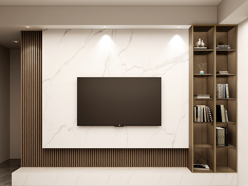 昆明華龍人家小三居裝修 92㎡現代混搭風舊房改造 全屋翻新全包