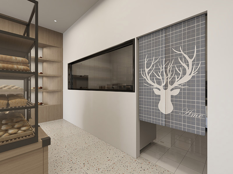 123平現代簡歐風商業裝修 昆明理想小鎮 糕點店鋪裝修設計全包