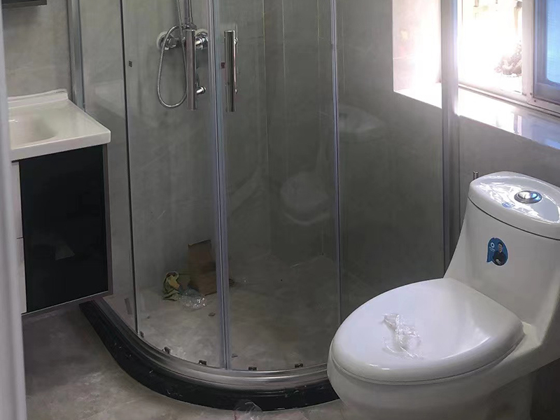 淋浴隔斷玻璃用磨砂好還是透明好？衛生間局部裝修小技巧(圖3)